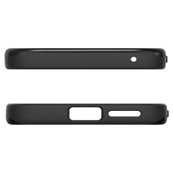 Carcasa Spigen pentru Google Pixel 9A, Thin Fit Mag, negru + sticlă temperată 9H