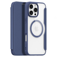 Dux Ducis Huse pentru iPhone 16 Pro, Skin X Pro, MagSafe, albastru închis