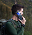 Husa blindată pentru Samsung Galaxy Z Flip7 FE / Z Flip6, Dexnor Clip Holder, albastru închis