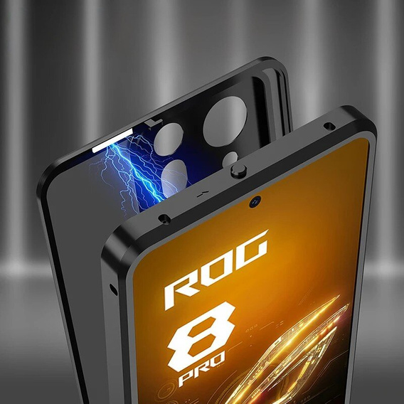 Carcasă pentru ASUS ROG Phone 8 Pro, Frame Case, negru