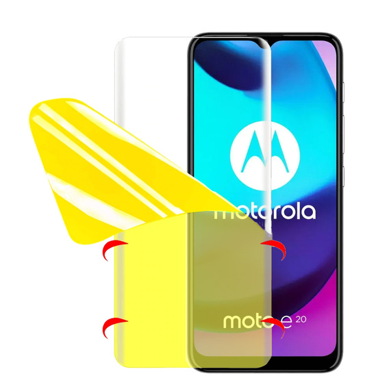 Folie de hidrogel pentru Motorola Moto E20/E30/E40