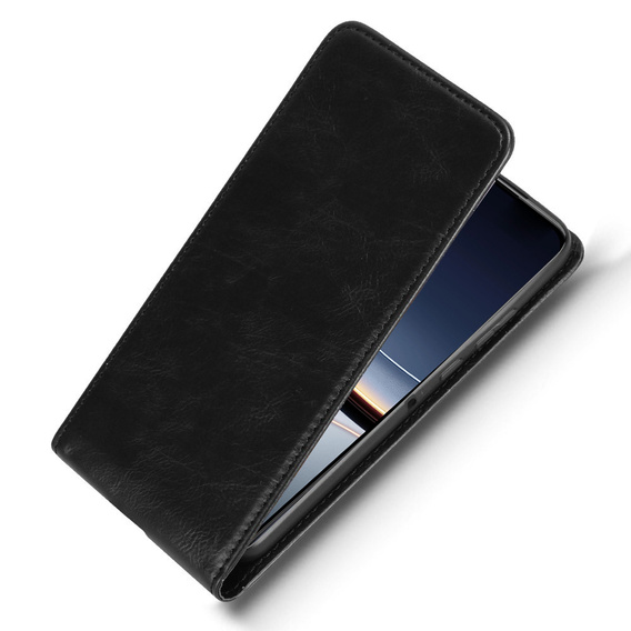 Cu clapetă pentru Xiaomi Poco F7, Flip, negru