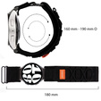 ERBORD Runner curea din nailon pentru Samsung Galaxy Watch 4/5/6/7
