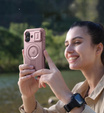 Carcasă blindată Dexnor cu suport și obturator de cameră, pentru MagSafe pentru iPhone 17