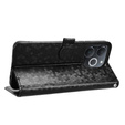 Husa cu clapetă pentru Realme Note 70T 4G, Wallet Rhombus, negru