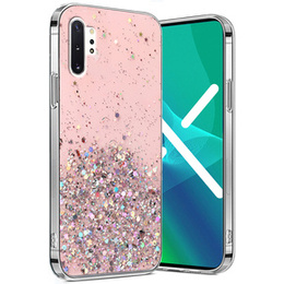 Huse pentru Samsung Galaxy Note 10 Plus, Glittery, roz
