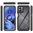 Carcasă pentru Motorola Moto G54 5G, Shockproof, cu folie, negru
