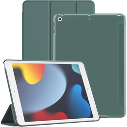 Husă pentru iPad 7/8/9 10.2 2019/2020/2021, Smartcase, verde închis