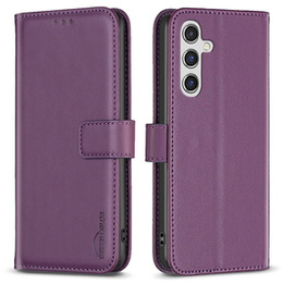 Cu clapetă pentru Samsung Galaxy A55 5G,BINFEN Wallet, violet