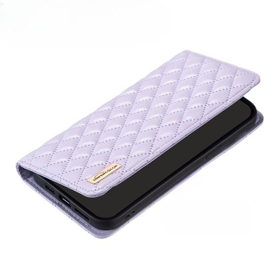 Cu clapetă pentru Samsung Galaxy A34 5G, Wallet, BINFEN COLOR, violet