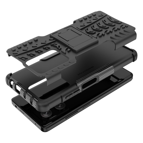 Huse pentru Xiaomi Redmi Note 12 Pro+ 5G, Tire Armor, negru