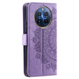 Cu clapetă pentru Realme 12 Pro 5G / 12 Pro+ 5G, Mandala, violet