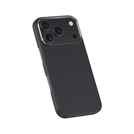 BENKS Kevlar Armor Air Carbon Fiber 600D A070 la cazul MagSafe pentru iPhone 17 Pro Max