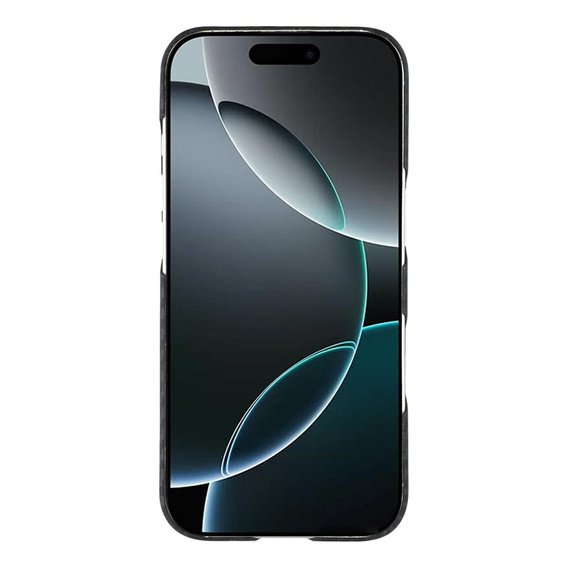 Husă pentru iPhone 17 Pro, fibră de carbon, pentru MagSafe, negru