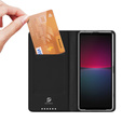 Dux Ducis Huse pentru Sony Xperia 10 V, Skinpro, negru