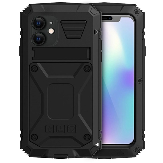 Husă blindată pentru iPhone 11, R-JUST, negru