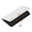 Cu clapetă pentru Samsung Galaxy A54 5G, Wallet, BINFEN COLOR, alb