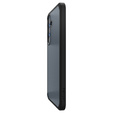 Carcasa Spigen pentru Samsung Galaxy S25+ Plus, Ultra Hybrid, negru / mat + sticlă temperată 9H