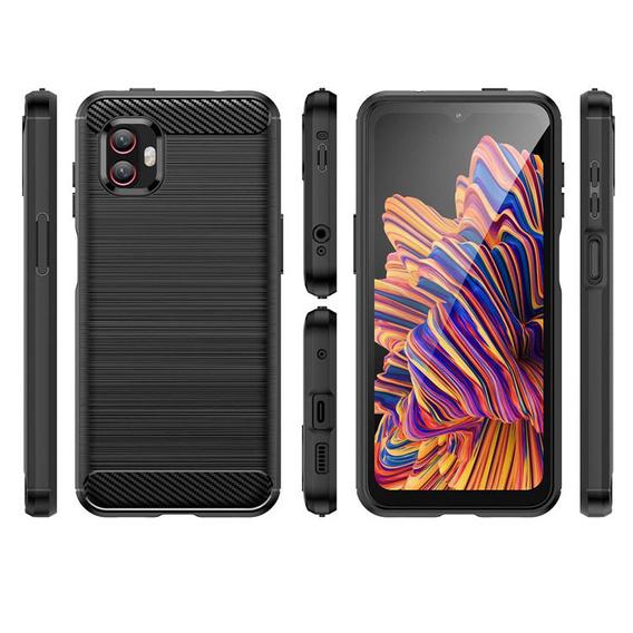 Huse pentru Samsung Galaxy Xcover 6 Pro 5G, Carbon, negru