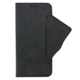 Cu clapetă pentru Oppo A38 4G / Oppo A18 4G, Card Slot, negru