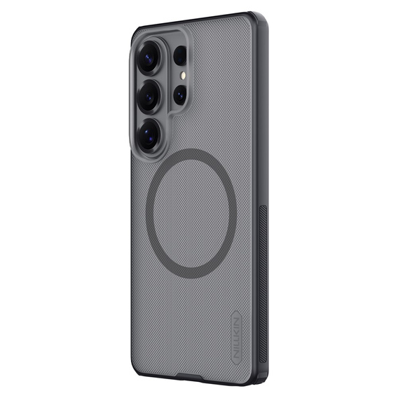 Husă Nillkin Frosted Shield Pro MagSafe pentru Samsung Galaxy S26 Ultra, transparentă/neagră