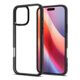 Carcasa Spigen pentru iPhone 16 Pro Max, Ultra Hybrid, transparent / negru + sticlă temperată 9H