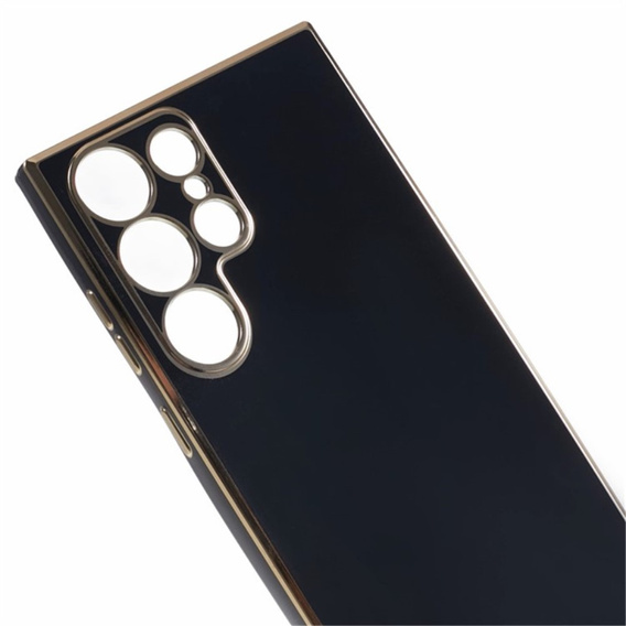 Husă pentru Samsung Galaxy S24 Ultra, Glamour CamShield, negru