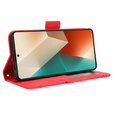 Cu clapetă pentru Xiaomi Redmi Note 13 5G, Card Slot, roșu