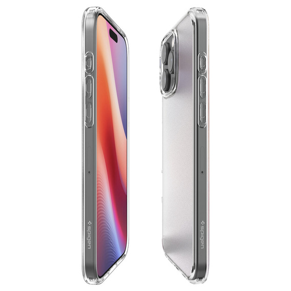 Carcasa Spigen pentru iPhone 16 Pro Max, Ultra Hybrid, transparentă + sticlă temperată 9H