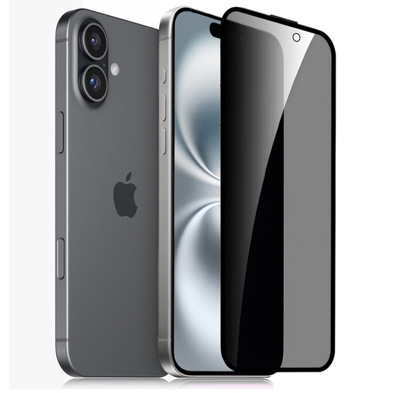 IMAK Privacy Tempered Glass pentru iPhone 16