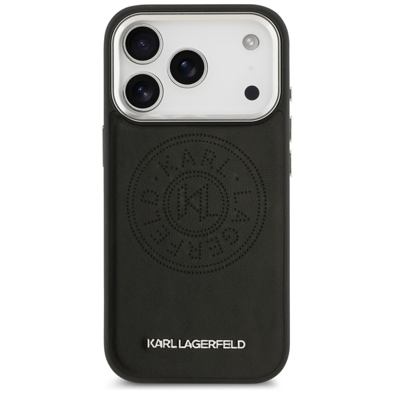 Husă Karl Lagerfeld Point & Metal Logo MagSafe pentru iPhone 17 Pro Max