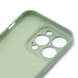 Husa pentru iPhone 15 Pro Max, Silicone Lite, verde