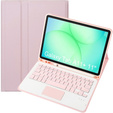 Husă cu tastatură Bluetooth și touchpad pentru Samsung Galaxy Tab A11+