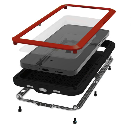 Husă blindată cu sticlă temperată pentru Samsung Galaxy S25 FE