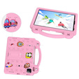Husă pentru copii pentru iPad Air 10.9" 2022/2020 (5/4 gen.) / Pro 11" 2022/2021/2020 (4/3/2 gen.), Cute Patterns, cu suport, roz