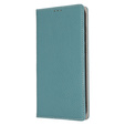Cu clapetă pentru Samsung Galaxy S25+ Plus, Litchi Skin Grain, albastru