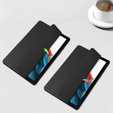 Husă pentru Samsung Galaxy Tab A9+, Smartcase Hybrid, cu spațiu pentru stylus, negru