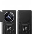 Husă blindată pentru Realme 12, CamShield Slide, negru