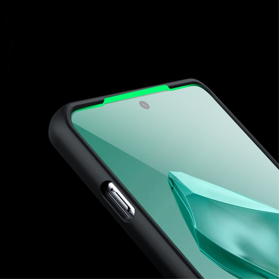Carcasă pentru OnePlus 12 5G, Fusion Hybrid, cu protecție pentru camera foto, transparent / negru