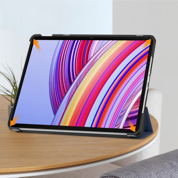 Husă pentru Xiaomi Redmi Pad Pro / Xiaomi Poco Pad, Smartcase, albastru închis