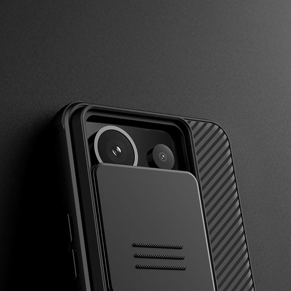 Carcasă blindată Nillkin pentru Xiaomi Redmi Note 13 Pro 5G / Poco X6 5G, CamShield Pro, negru