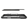 Carcasa Spigen pentru iPhone 16 Pro Max, Thin Fit Mag, negru + sticlă temperată 9H