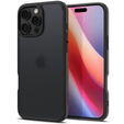 Carcasa Spigen pentru iPhone 16 Pro Max, Ultra Hybrid, negru / mat + sticlă temperată 9H