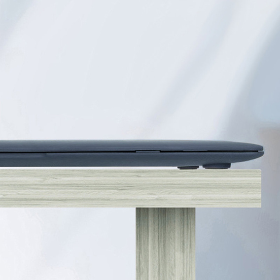 Husă pentru Macbook Pro 14.2 A2442, HardShell, albastru închis