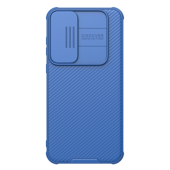 Carcasă blindată Nillkin pentru Samsung Galaxy A55 5G, CamShield Pro, albastru