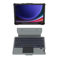 Carcasă + tastatură Galaxy Tab S9, NILLKIN Bumper Pen Slot, negru