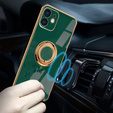 Huse pentru iPhone 11, Electro Ring, verde
