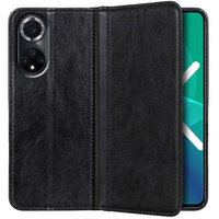 Huse pentru Huawei Nova 9, Wallet Litchi Leather, negru