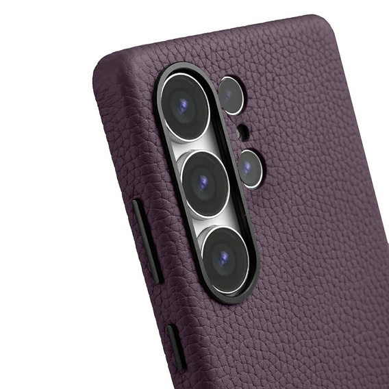 Carcasă MELKCO pentru Samsung Galaxy S25 Ultra, din piele, violet