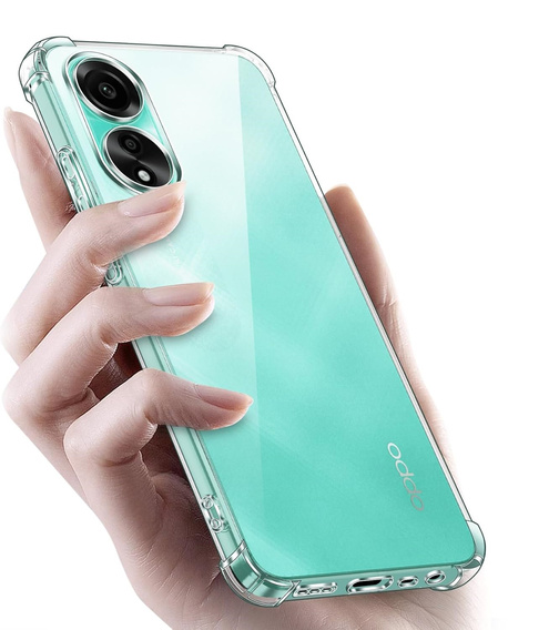 Huse pentru Oppo A78 4G, Dropproof, transparentă